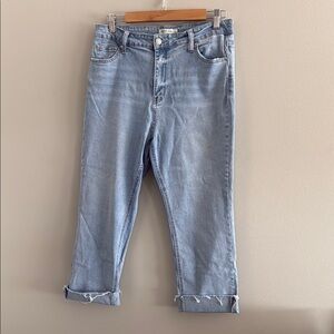 Hammer Jeans Los Angeles Light Blue Ankle Cuffed Women's Jeans